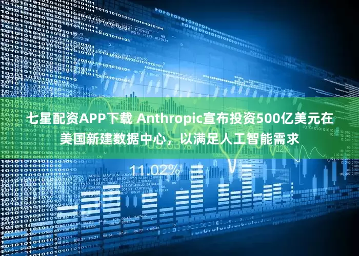 七星配资APP下载 Anthropic宣布投资500亿美元在美国新建数据中心，以满足人工智能需求